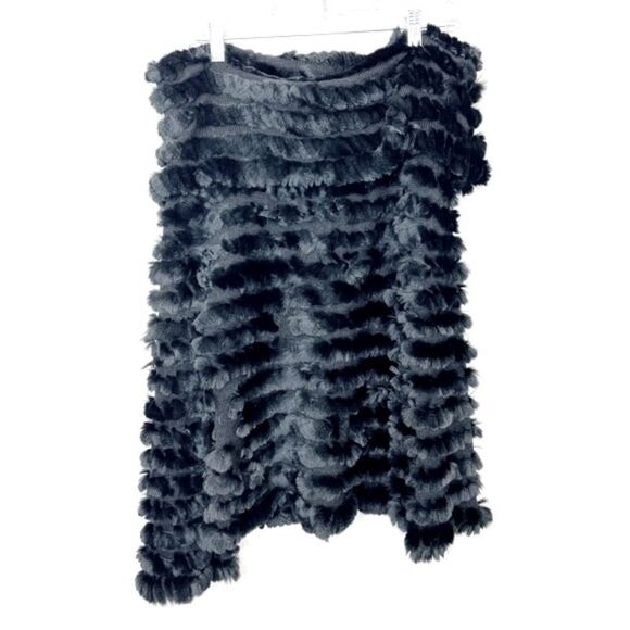 BCBGMaxAzria Women's Authentic Fur Sweater - Picture 2 of 5